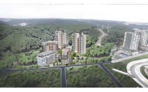 Buy a 2 or 3 Bedroom Apartment in Sariyer Istanbul with Pool, Citizenship Eligible
