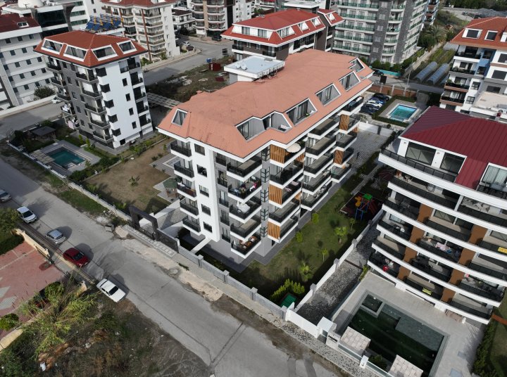 Apartamenty w Alanya Kestel - opcje 1 i 3 sypialni w pobliżu morza na sprzedaż