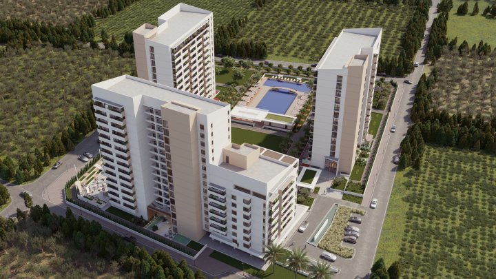 Invest in a 1-2 Bedroom Apartment Near Bus Stop and Beach in Mezitli
