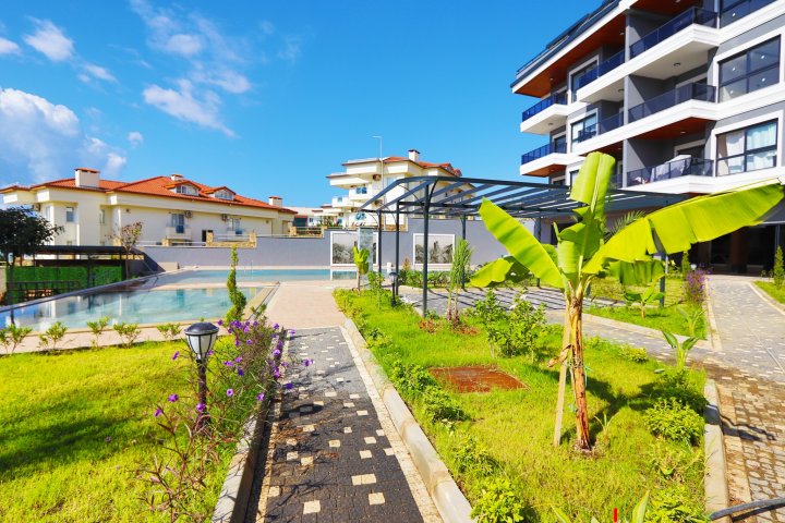 Sea View 1-Bedroom Apartment for Sale in Konaklı, Alanya